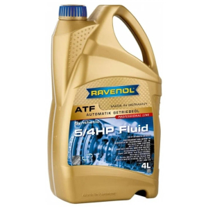 Масло трансмиссионное RAVENOL ATF 5/4HP Fluid синт. 4л