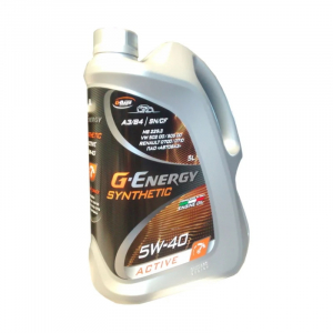 Масло моторное G-ENERGY Synthetic Active 5W-40 SN/CF синт. 5л