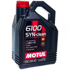 Масло моторное MOTUL 6100 Syn-Clean 5W-40 C3 SN синт. 4л