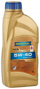 Масло моторное RAVENOL HCS 5W-40 SN/CF A3/B4 синт. 1л