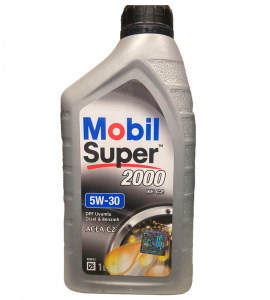 Масло моторное MOBIL Super 2000 ХE C2 5W-30 п/синт. 1л