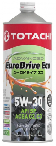 Масло моторное TOTACHI EuroDrive Eco 5W-30 SP/GF-6A C2/C3 синт. 1л