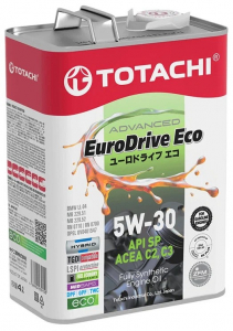 Масло моторное TOTACHI EuroDrive Eco 5W-30 SP/GF-6A C2/C3 синт. 4л