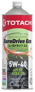 Масло моторное TOTACHI EuroDrive Eco 5W-40 SP C3 1л