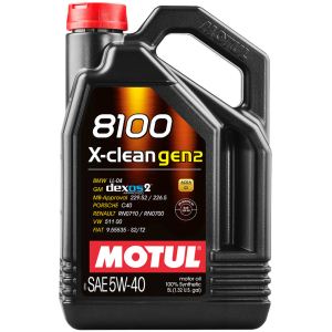 Масло моторное MOTUL 8100 X-clean gen2 5W-40 SN/CF синт. 4л