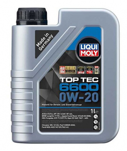 Масло моторное Liqui Moly Top Tec 6600 0W-20 SN+ синт. 1л