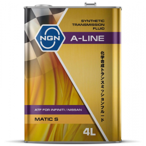 Масло трансмиссионное NGN A-LINE ATF MATIC S синт. 4л