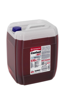 Антифриз TOTACHI NIRO COOLANT Red  -40C G12+ 43110 10л красный