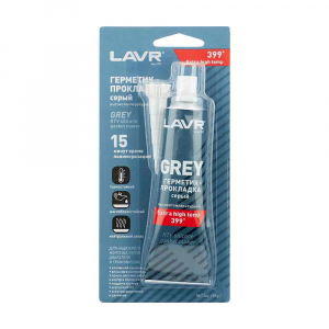 Герметик термостойкий серый LAVR LN1739 85гр