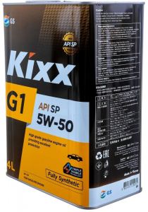 Масло моторное Kixx G1 5W-50 SP синт. 4л