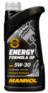 Масло моторное Mannol Energy Formula OP 5W-30 SN+ C3 синт. 1л