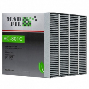 Фильтр салона MAD FIL AC-801C (угольный)