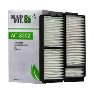 Фильтр салона MAD FIL AC-3502 (комплект 2шт.)
