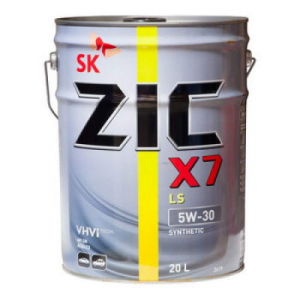 Масло моторное Zic X7 LS 5W-30 синт. API SM/CF 20л (розлив)