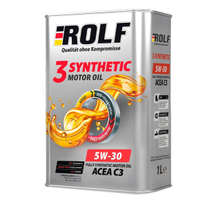 Масло моторное ROLF 3-SYNTHETIC 5W-30 C3 синт. 4л