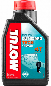 Масло моторное Motul Outboard Tech 4Т 10W-40 п/синт. 1л