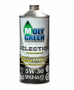Масло моторное MOLY GREEN Selection 5W-30 SP/GF-6A синт. 1л