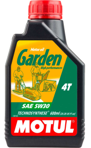 Масло моторное MOTUL Garden 4T SAE 5W-30 SL/CF п/синт. 0.6л