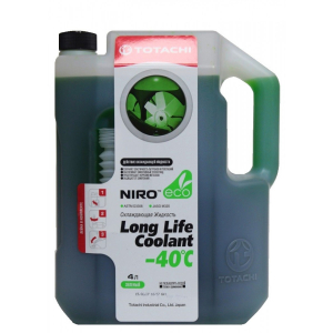 Антифриз TOTACHI Super Long Life Coolant 41604 -40 4л зеленый
