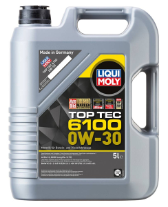 Масло моторное Liqui Moly Top Tec 6100 0W-30 SP C2 Longlife-12 FE синт. 5л