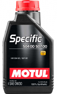 Масло моторное MOTUL Specific VW 504 00 507 00 0W-30 синт. 5л