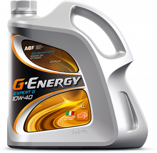 Масло моторное G-ENERGY Expert G 10W-40 SG/CD п/синт. 4л