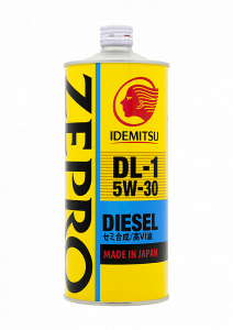 Масло моторное Idemitsu ZEPRO Diesel DL-1 5W-30 п/синт. 1л