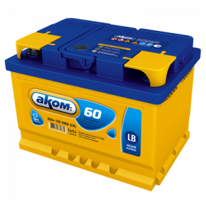 Аккумулятор Аком 60 LB-Евро EN590 о/п (низкий) 