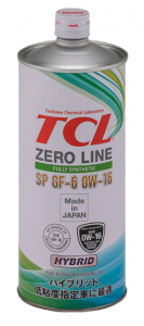 Масло моторное TCL Zero Line 0W-16 SP синт. 1л