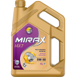 Масло моторное MIRAX MX7 5W-30 SL/CF синт. 4л