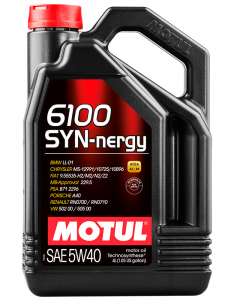 Масло моторное MOTUL 6100 SYN-nergy 5W-40 SN синт. 4л