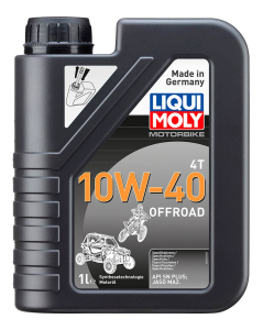 Масло моторное Liqui Moly HT-синт Motorbike 4T Offroad 10W-40 SN+ MA2. 1л