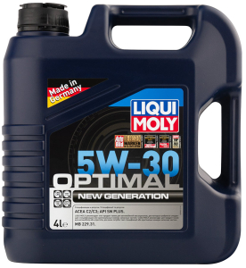 Масло моторное Liqui Moly Optimal New Generation 5W-30 SN Plus/C2/C3 синт. 4л