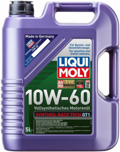 Масло моторное Liqui Moly Synthoil Race Tech GT1 10W-60 SN A3/B4 синт. 5л