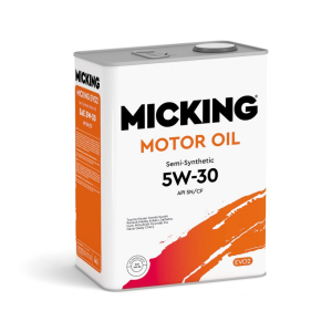 Масло моторное MICKING Gasoline Oil EVO2 5W-30 SN/CF п/синт. 4л