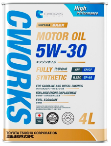 Масло моторное CWORKS SUPERIA OIL 5W-30 SP/CF/GF-6A синт. 4л