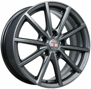 Диск литой 16x6,5 5x100 ET38 DIA 57,1 ALCASTA M61 Graphite