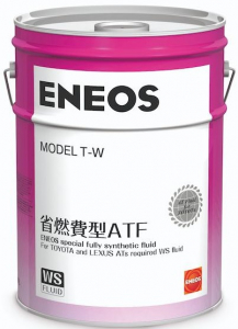 Масло трансмиссионное ENEOS Model T-W for Toyota and Lexus WS 20л (розлив)
