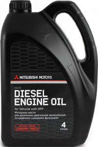 Масло моторное MITSUBISHI Motor Diesel Engine Oil 5W-30 DL1  4л