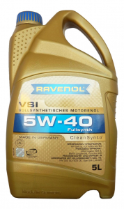 Масло моторное RAVENOL VST 5W-40 SP A3/B4 синт. 5л