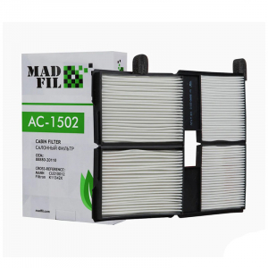 Фильтр салона MAD FIL AC-1502 SET (комплект 2шт.)