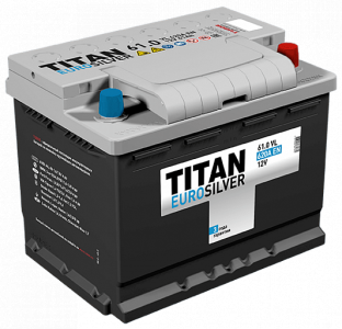 Аккумулятор Titan Euro Silver 61 EN600 о/п