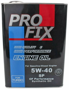 Масло моторное PRO FIX Engine Oil 5W-40 SP синт. 4л