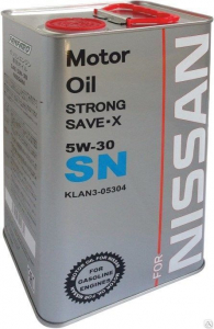 Масло моторное FANFARO Nissan Strong Save X 5W-30 SN синт. 4л
