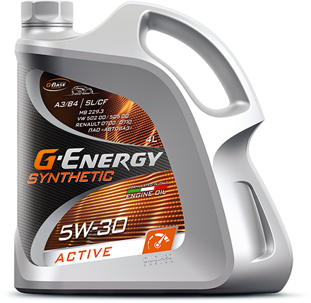 Масло моторное G-ENERGY Synthetic Active 5W-30 SL/CF синт. 4л