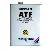 Масло трансмиссионное NISSAN ATF Matic Fluid C 4л