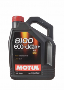 Масло моторное MOTUL 8100 ECO-clean+ C1 5W-30 синт. 5л