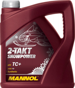Масло моторное Mannol 2-Takt Snowpower TC+/FD синт. 4л