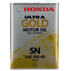 Масло моторное Honda Ultra Gold 5W-40 SN синт. 4л