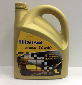 Масло моторное Hansol Global 10W-40 SL/CF п/синт. 4л